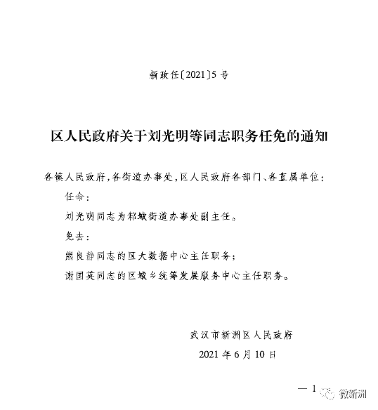 焦作武陟人事大调整，最新任免动态及未来展望（2024年11月28日）